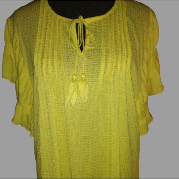 Vintage X America Ruffle Blouse - Picture 2 of 5